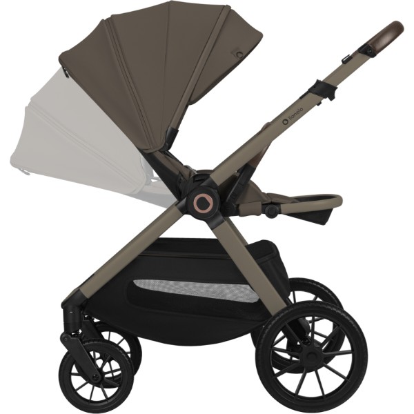 Фото - Коляска универсальная 3 в 1 Lionelo LAYLA BEIGE TAUPE